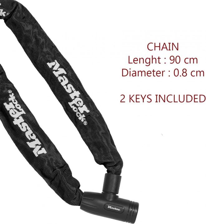 Actual product image Master Lock Kettenschloss (90 cm)