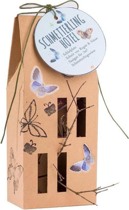 Produktbild Wunderle Mitbringsel Schmetterlingshotel (Geschenktüte)
