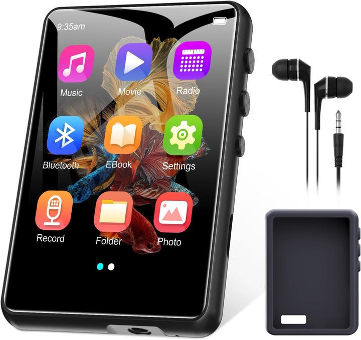 Image du produit Zaqe Tragbarer MP3-Player mit Bluetooth und Touchscreen