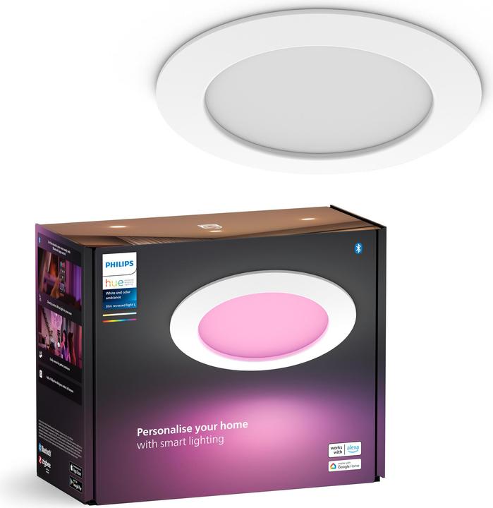 Immagine prodotto Philips Hue White & Color Ambiance Slim Recessed (1200 lm)