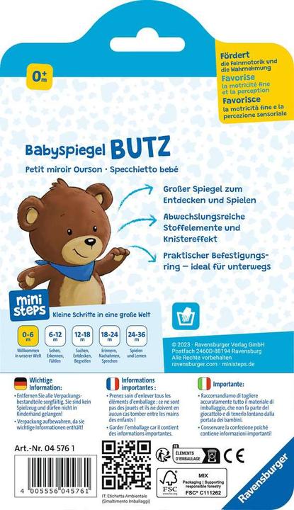 Immagine prodotto Ravensburger ministeps: Specchietto bebé