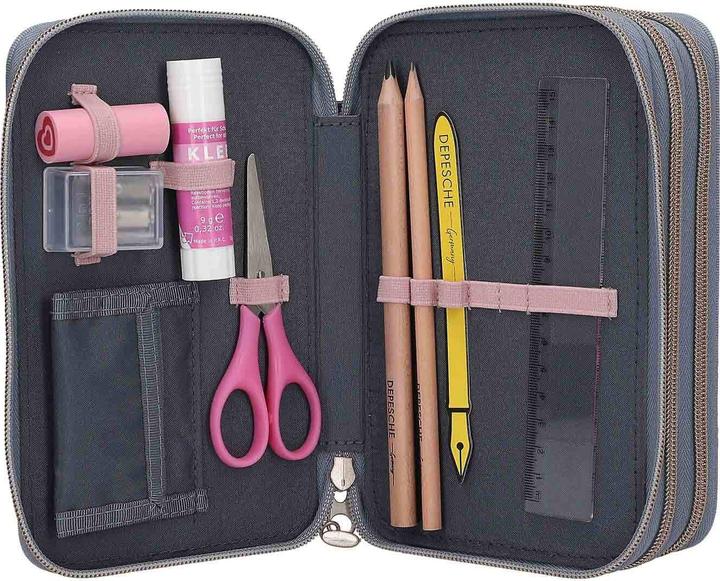 Actual product image Magni DEPESCHE Miss Melody Federtasche 3fach mit 3D Effekt