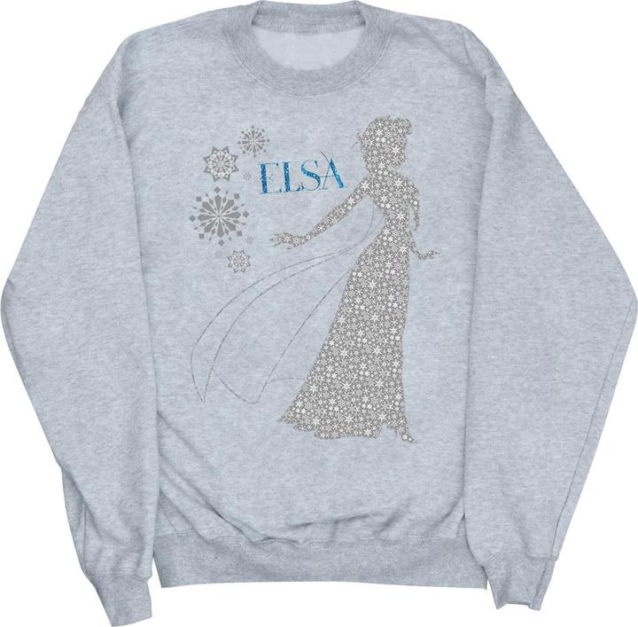Disney Frozen Elsa Christmas Silhouette Sweatshirt (XL)
