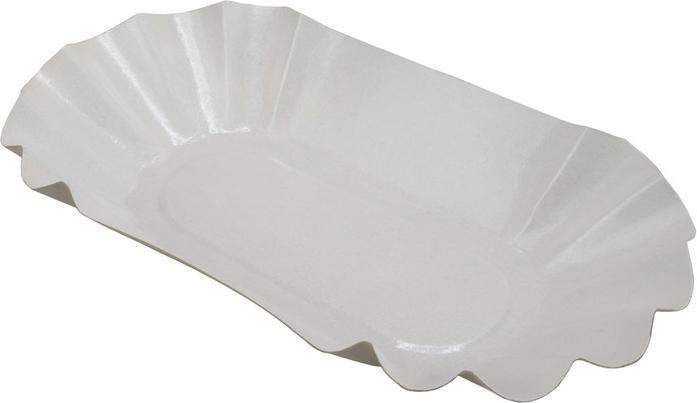 Produktbild Ejs Pommes-Schale 17.5x10.5cm 4141.2012 Karton, weiss 250 Stk. (250 x)