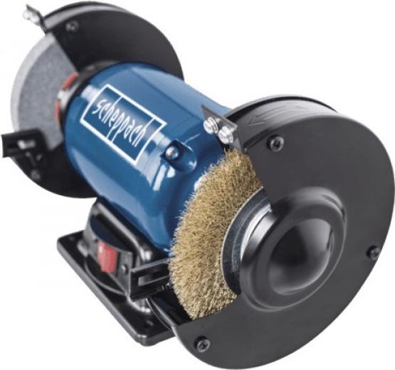 Image du produit Scheppach SM150LB Ponceuse double avec brosse - 230-240V 50Hz 400W - 150mm (Meuleuse d'établi, 400 W)