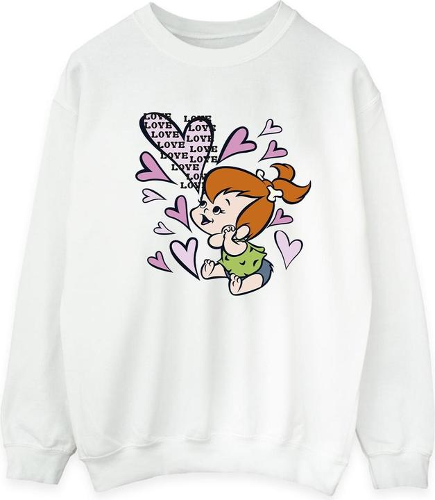 Produktbild The Flintstones Pebbles Love Love Love Sweatshirt (M)