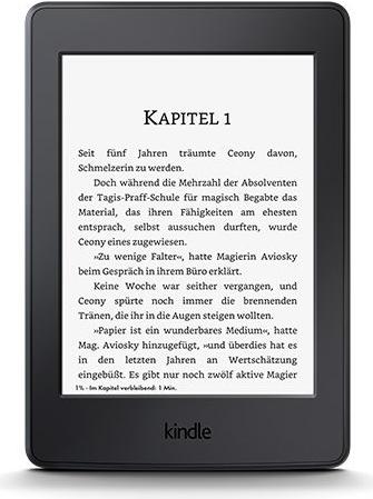 Amazon Kindle Paperwhite (2015) (6", 4 GB, Black)