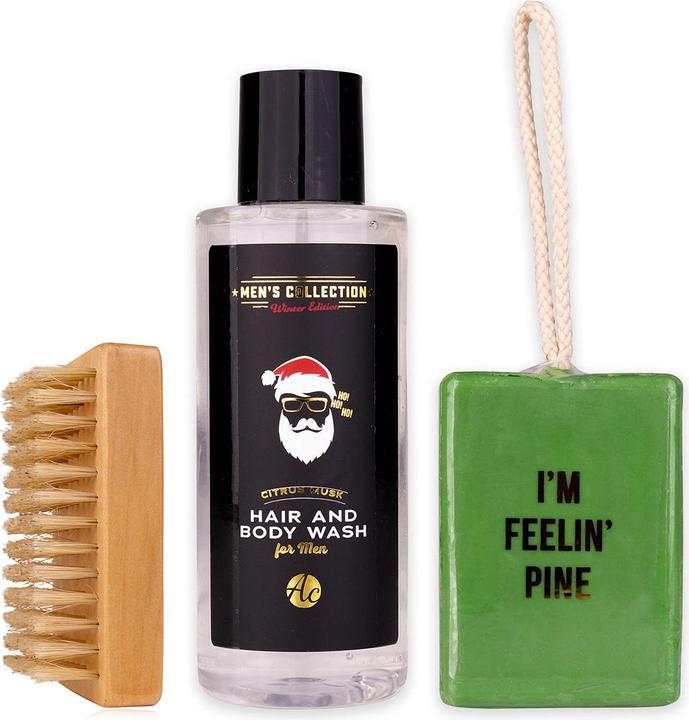 Immagine prodotto Accentra Set regalo per uomo MEN'S COLLECTION WINTER EDITION in una valigetta porta attrezzi (Set di manicure)
