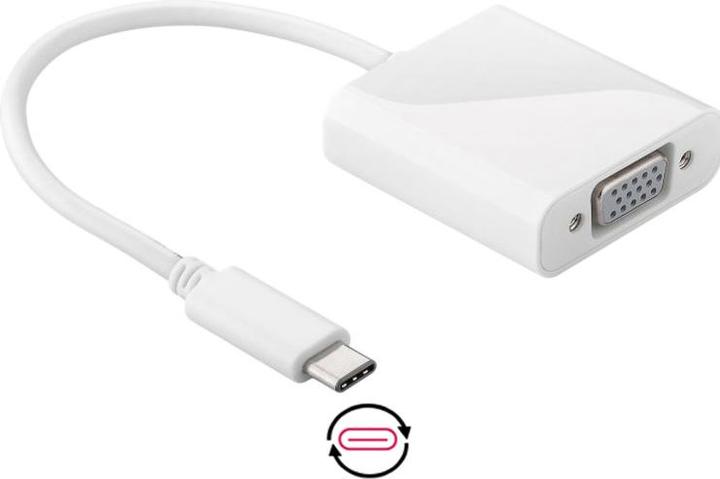 Immagine prodotto DLH ADATTATORE USB-C M A VGA F RGB HD-15 D-SUB 15 (USB-C)