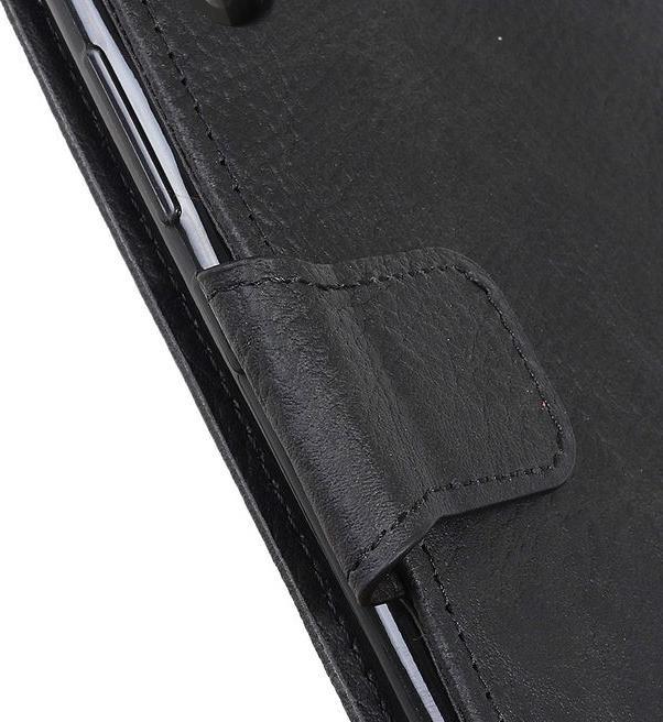 Actual product image MU Classic Litchi Leather Bookcover Series (Motorola Moto G 5G)