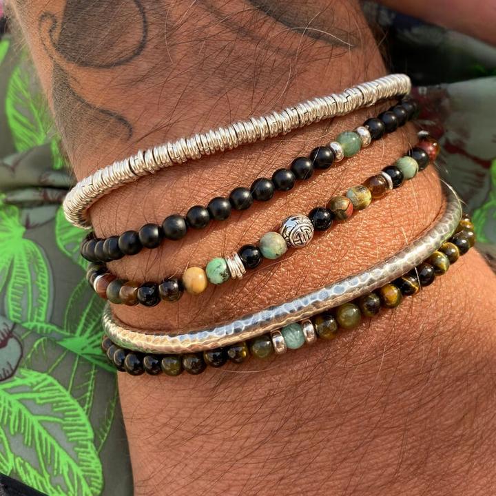 Image du produit Balibay Dylan (20.50 cm, Onyx, Argent sterling 925, Pierre précieuse, Jade)