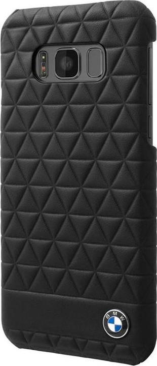 Actual product image BMW Case hardcase BMHCS8HEXBK S8 G950 czarny/black Hexagon (Samsung Galaxy S8+)