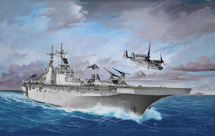 Image du produit Revell Porteur d'assaut USS WASP CLASS