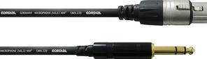 Actual product image Cordial Studio cable (6 m, XLR, 6.3mm jack)