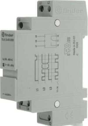 Actual product image Finder Mains monitoring relay 70.61.8.400.0000 70.61.8.400.0000 3-phase mains monitoring (208