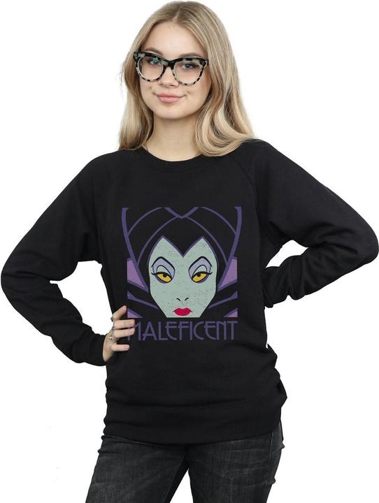 Produktbild Disney Maleficent Cropped Head Sweatshirt (M)