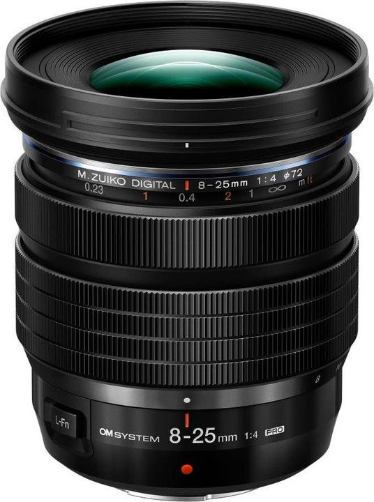 Olympus OM System m.Zuiko Digital 8-25mm F4 Pro (Micro Four Thirds, Micro Four Thirds)