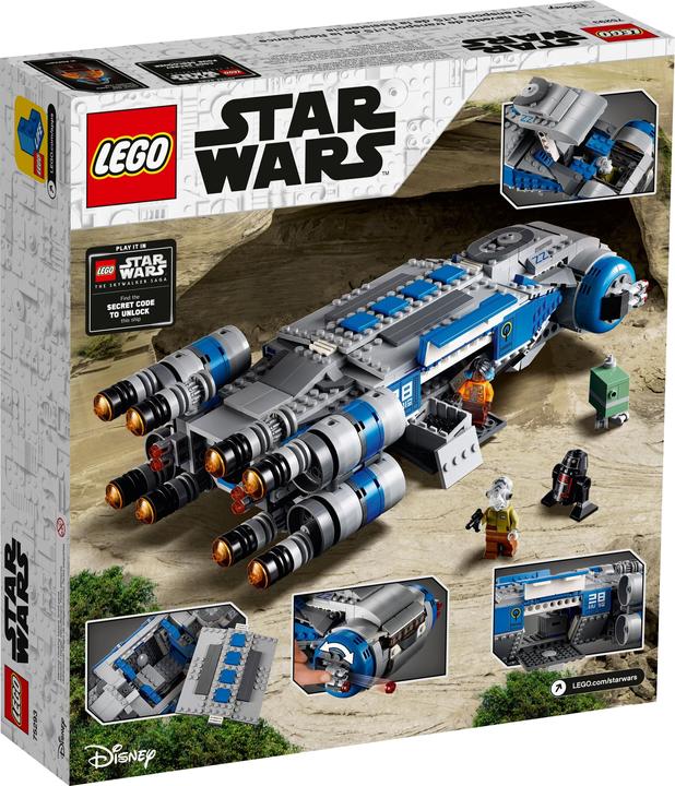 Produktbild LEGO I-TS Transportschiff der Rebellen (75293, LEGO Star Wars)