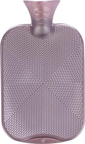 Fashy Wärmflasche HalblamelleViolett, 2 l (2 l)