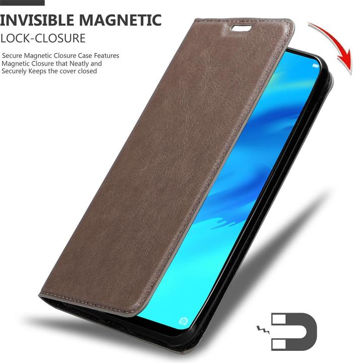 Image du produit Cadorabo Book Couverture magnétique invisible (Realme 7 Pro)