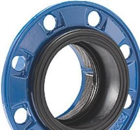 Produktbild AVK combi-flange til PE- og PVC RØR PN10/16 DN80 mm Ø90 mm