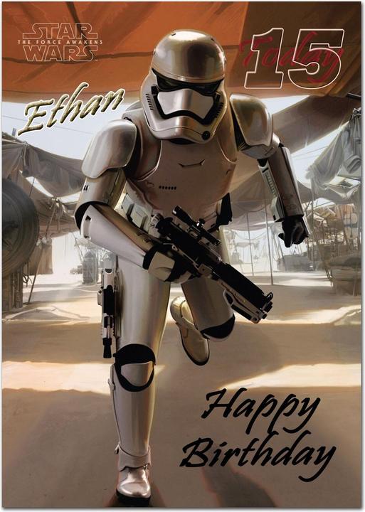Immagine prodotto Star Wars Son Stormtrooper Biglietto di Compleanno
