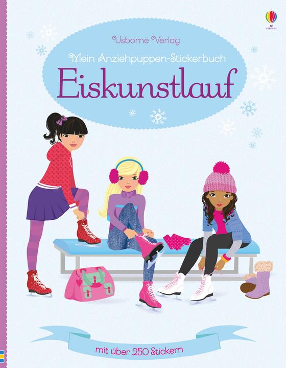 Produktbild Mein Anziehpuppen-Stickerbuch: Eiskunstlauf
