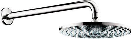 Produktbild hansgrohe Kopfbrause Set Raindance S 240 1jet 27474000 24 cm inkl. Brausearm 39 cm chrom (1 Strahlarten, 18 l/min)