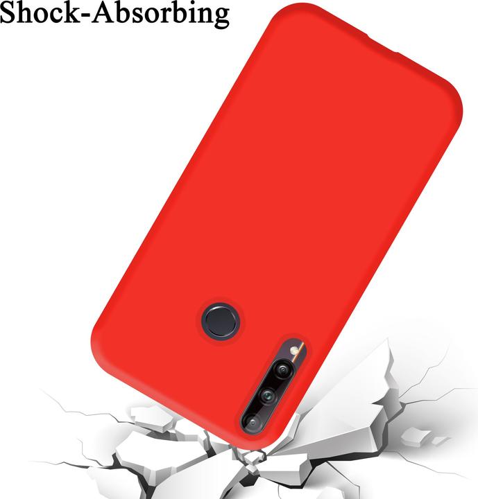 Image du produit Cadorabo TPU Liquid Silicone Case Cover (Huawei P40 Lite E)
