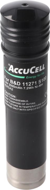 Actual product image AccuCell Battery Black & Decker VersaPak VP100 Set of 2 (3.6 V)