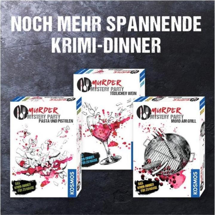 Image du produit Kosmos Meurtre et mystère - Pâtes et pistolets (Allemand)