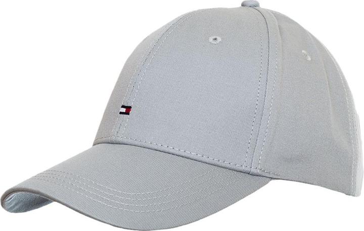 Tommy Hilfiger Herren Cap Classic BB Cap mit Logo, Grau (Drizzle Grey), Onesize (One Size)