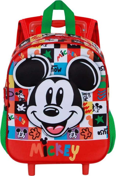 Actual product image Karactermania Small 3D Backpack with Wheels Mood