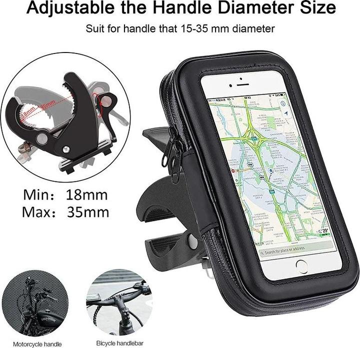 Image du produit Forever Support 2 roues étanche Smartphone