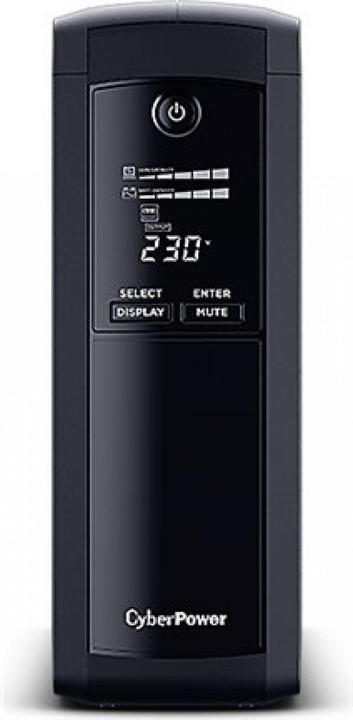 Produktbild Cyberpower ValuePRO Line-Intera. 1200VA/720W 5xSchuko (1200 VA, 720 W, Line-Interaktiv USV)