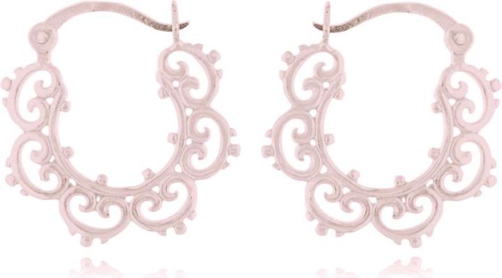 Leyda Creolen Orientalisch (vergoldet 750 / 18 K Gold, Silber 925)