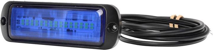 Produktbild WAS Frontblitzer / Strassenräumer W218 12 V/DC, 24 V/DC über Bordnetz Aufbau, Schraubmontage Blau