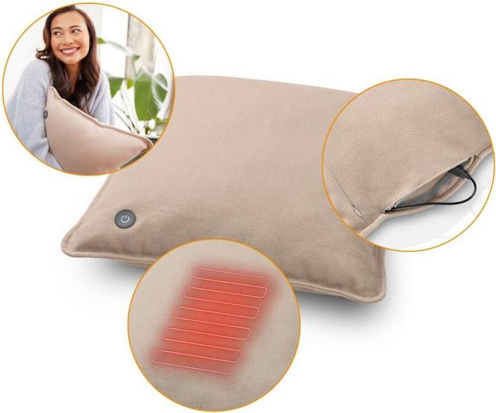 Actual product image Medisana HC 200 Interior Cushion Line sand (40 x 40 x 18 cm)