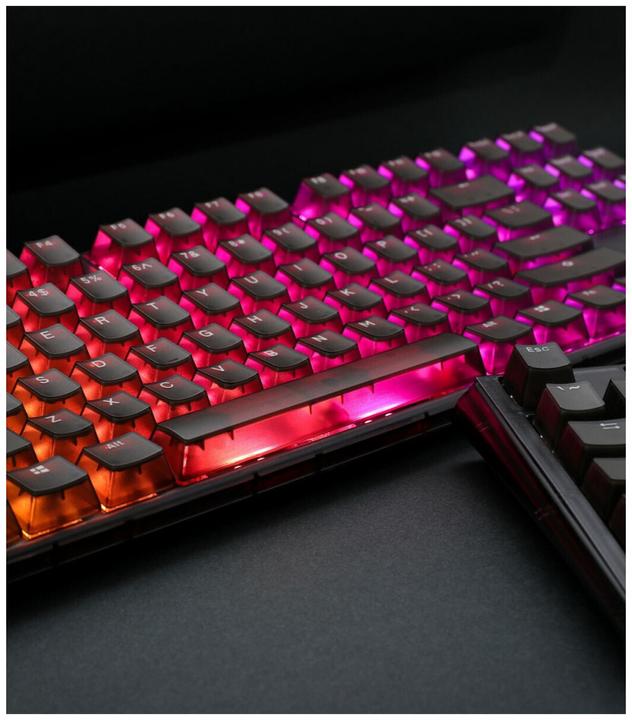 Produktbild Ducky One 3 Aura Black TKL Gaming Tastatur, RGB LED - MX-Brown (US) (US, Kabelgebunden)