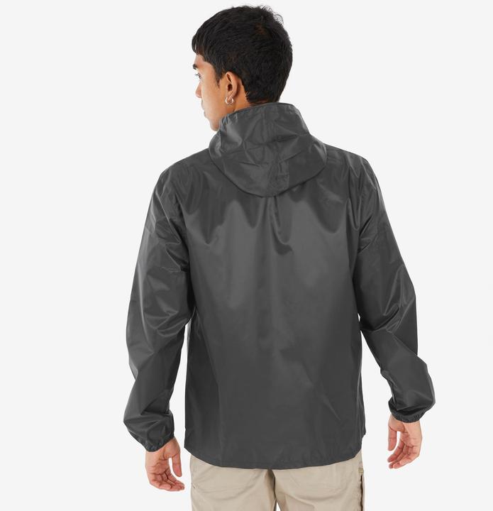 Image du produit Quechua Veste de pluie homme Raincut Fullzip - noir (L)