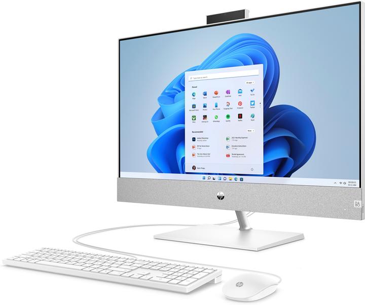 HP Pavilion 27-ca0401ng (AMD Ryzen 7 5700U, 16 GB, 1000 GB)