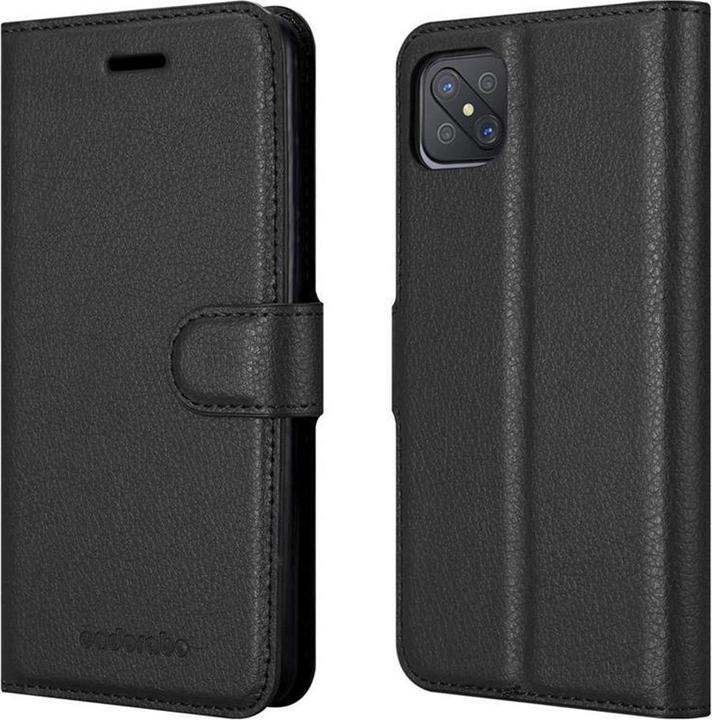 Actual product image Cadorabo Book with stand function cover (Oppo A92s)