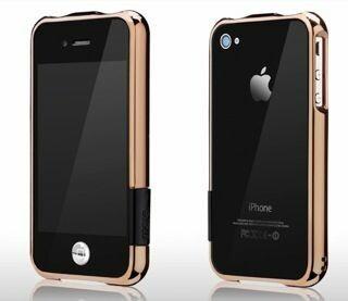 Image du produit more. Color Gem Lucent pour iPhone 4/4S - Or (Apple iPhone 4)
