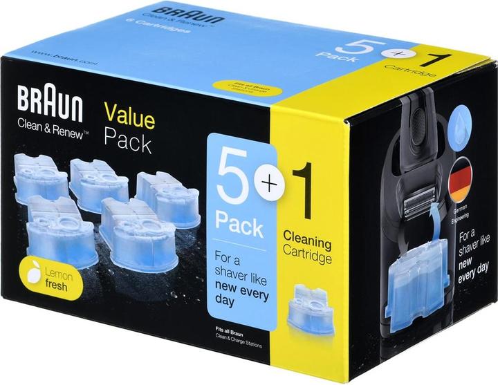 Produktbild Braun Reinigungskartuschen Set 5+1 (1 x)