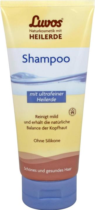 Luvos Naturkosmetik mit Heilerde Shampoo, 200 ml Shampoo (200 ml, Flüssiges Shampoo)