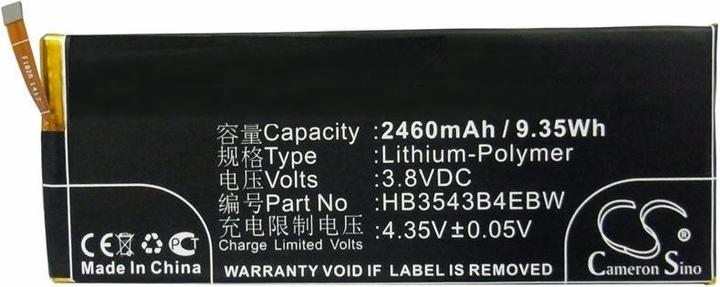 AccuCell Akku Huawei Ascend P7 Akku HB3543B4EBW