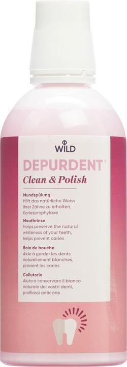 Wild Pharma Clean & Polish Mundspülung (400 ml, Mundspülung)
