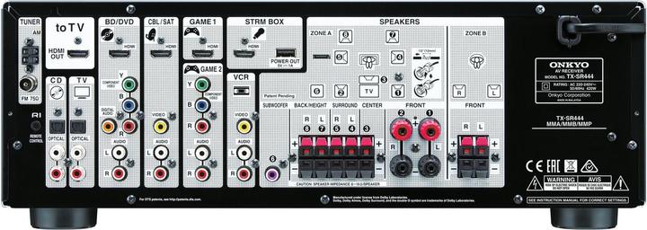 Produktbild Onkyo Tx-Sr444 (7.1 Kanal, AM, FM)
