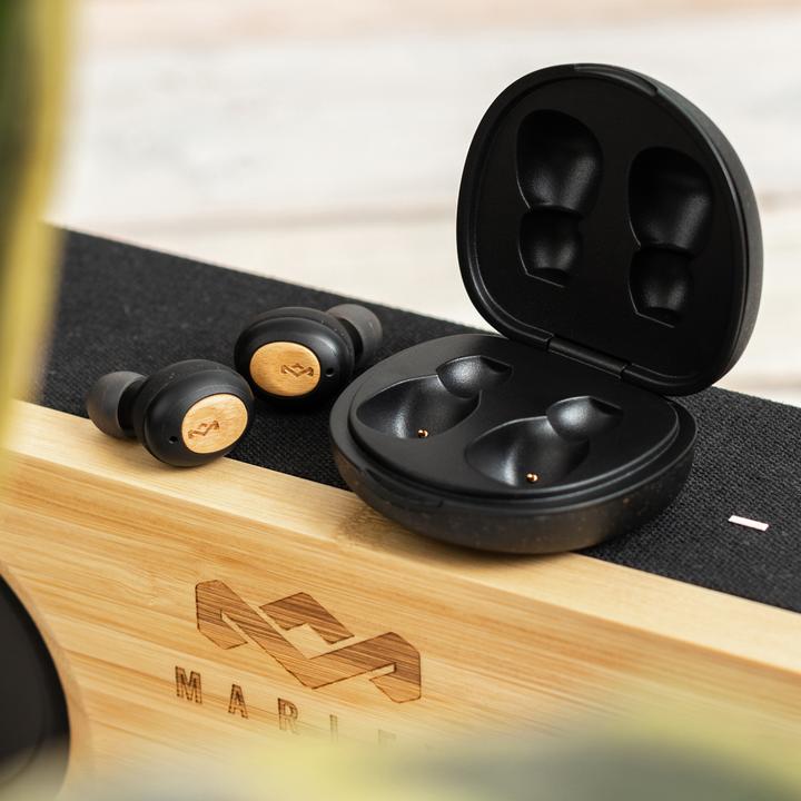 Image du produit House of Marley Écouteurs Bluetooth Champion Ear Buds Noir (8 h, Sans fil)