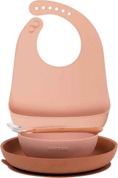 Immagine prodotto Nattou Set da pranzo con bavaglino